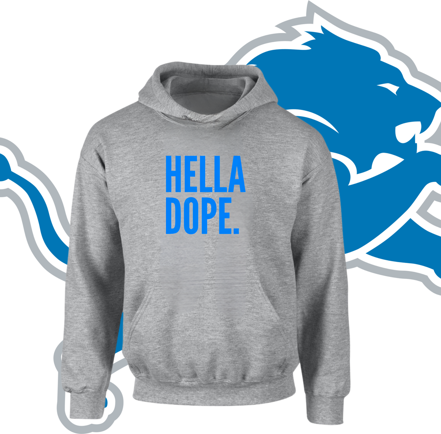 Lions Inspired Hella Dope Hoodie