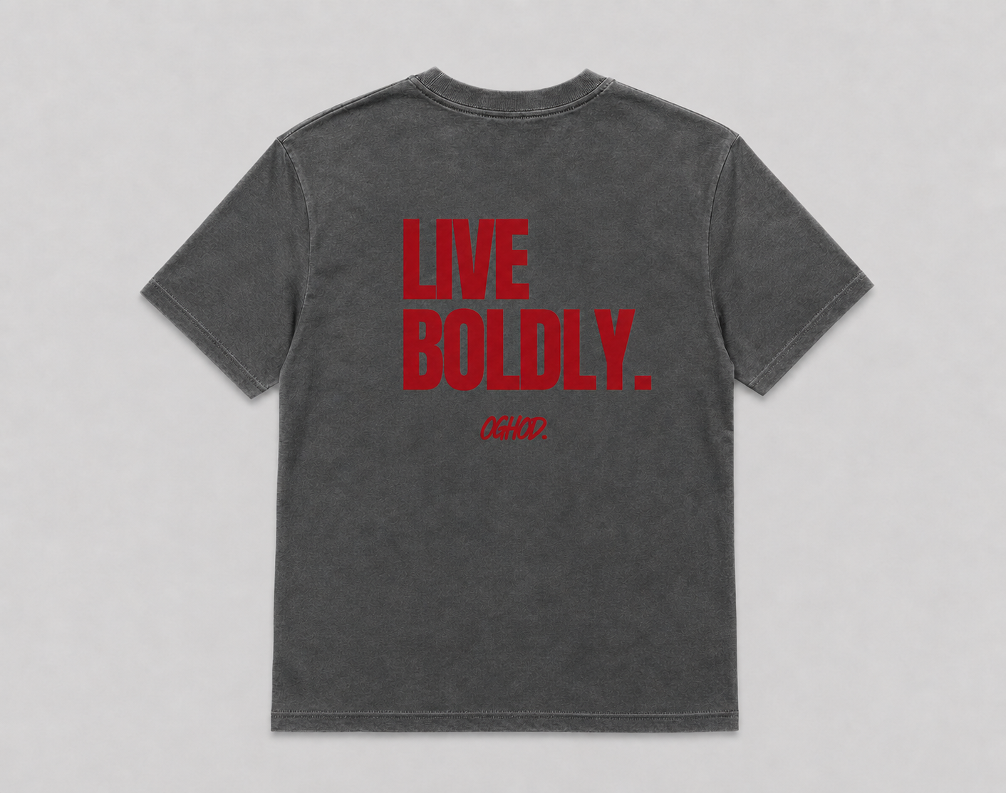 Live boldly Faded Tee
