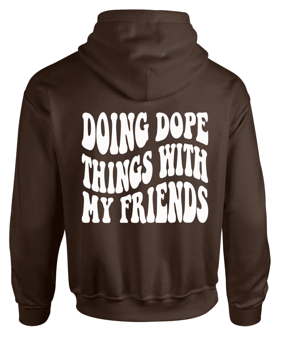 Doing Dope Things Smiley Hoodie