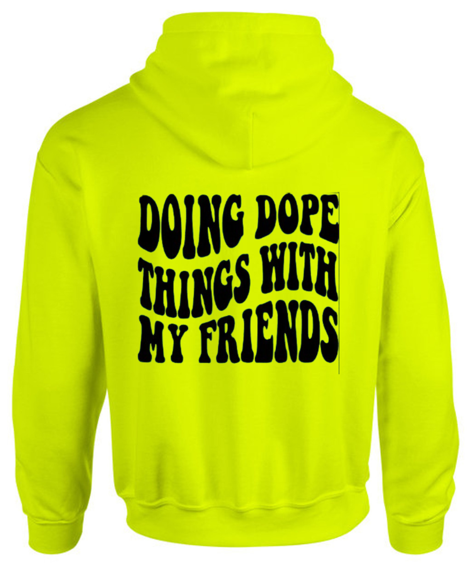 Doing Dope Things Smiley Hoodie