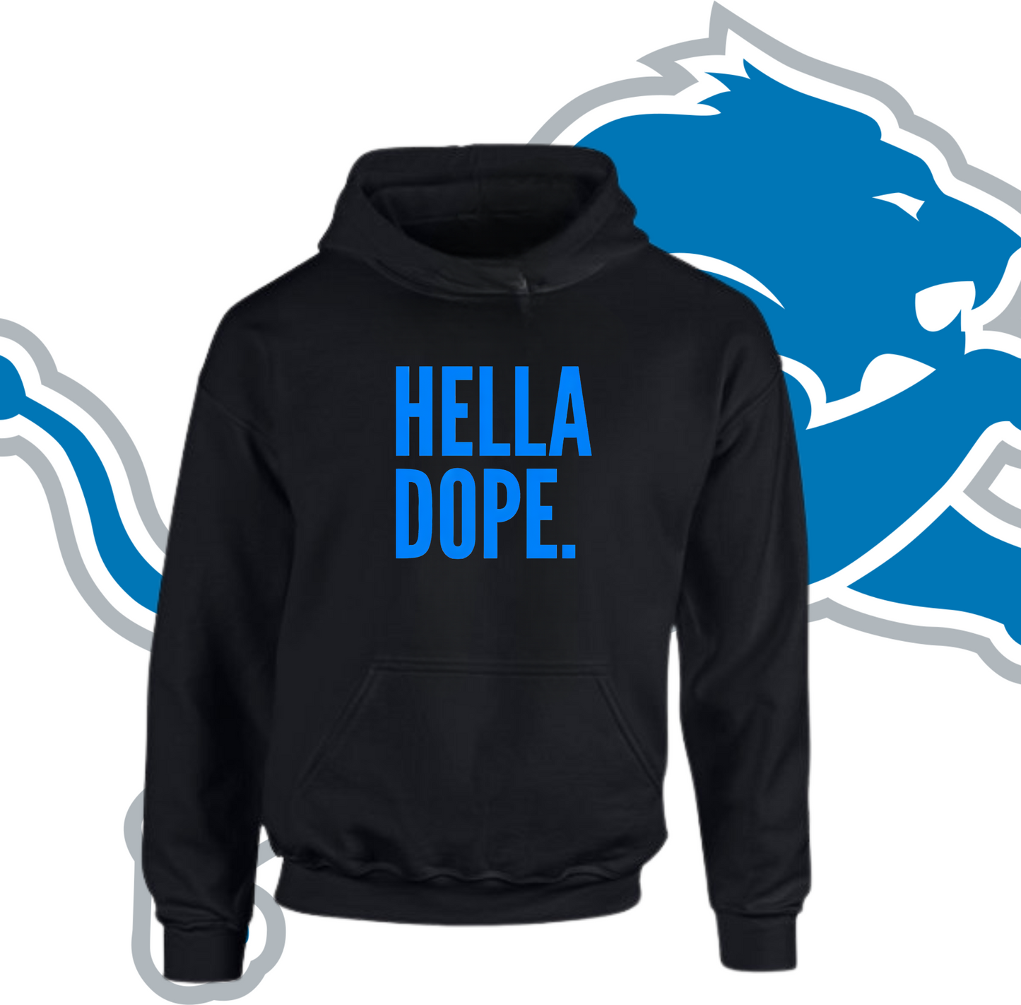 Lions Inspired Hella Dope Hoodie