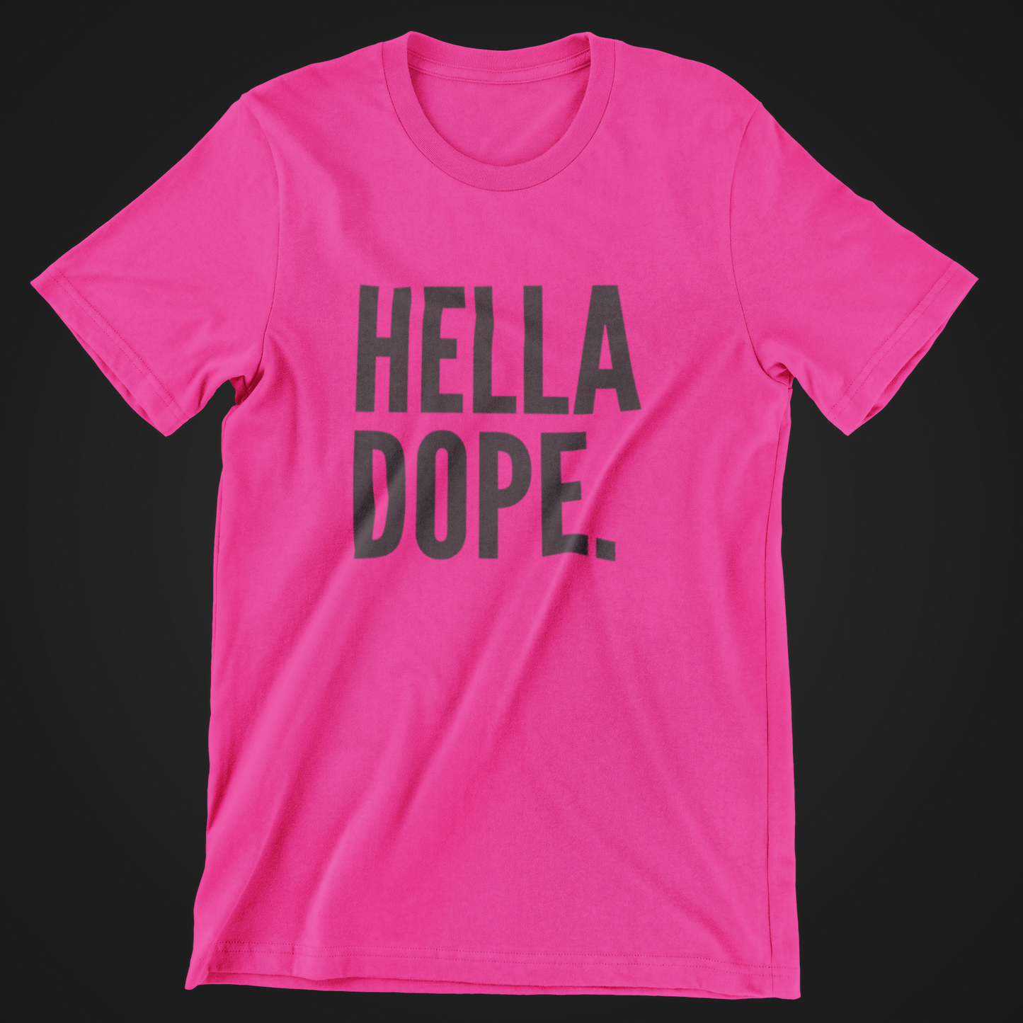 Hella Dope Tee/Black Print